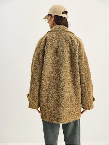 Bianco Lucci Mantel in Braun