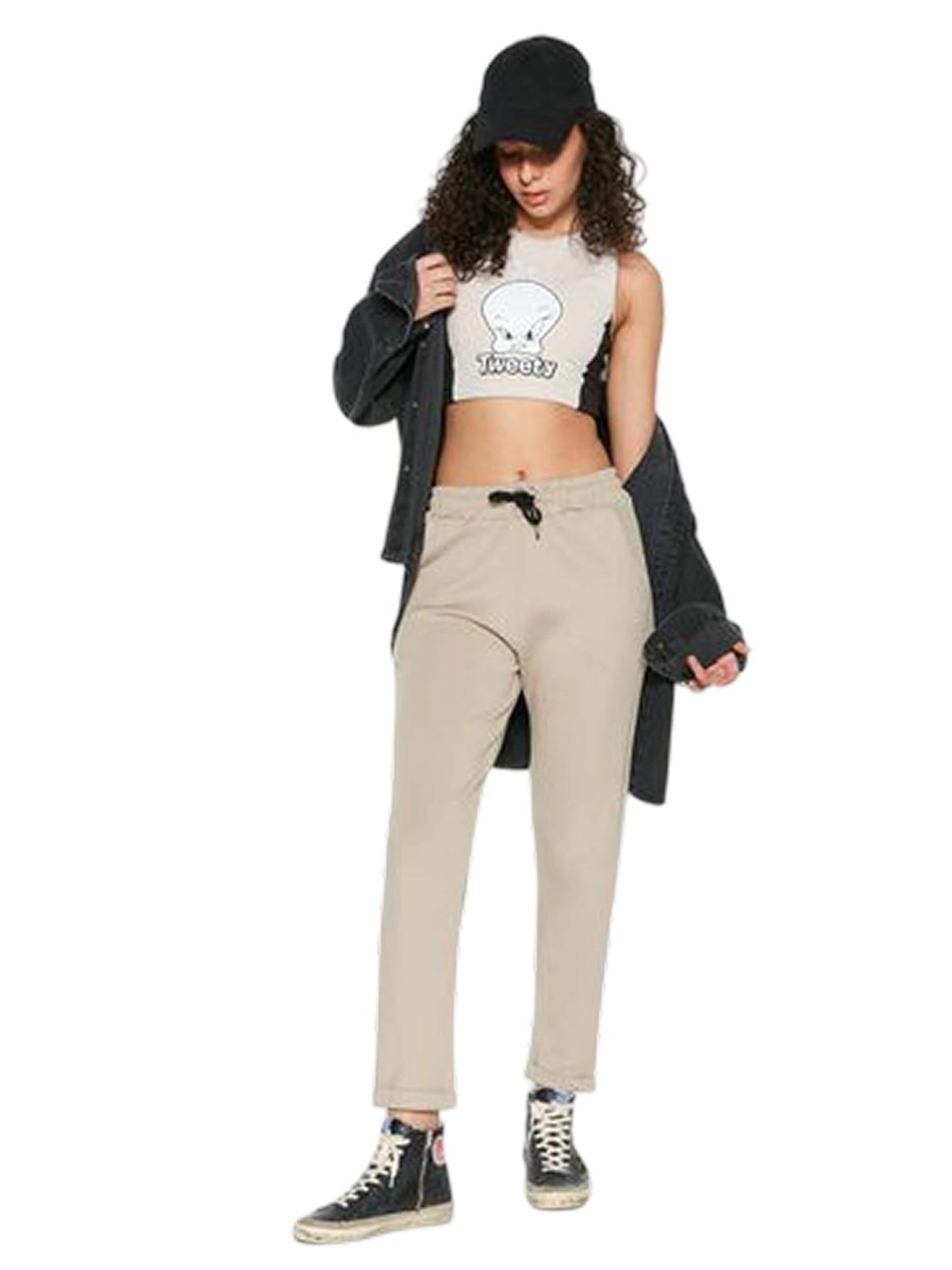 C&City Regular Broek in Grijs