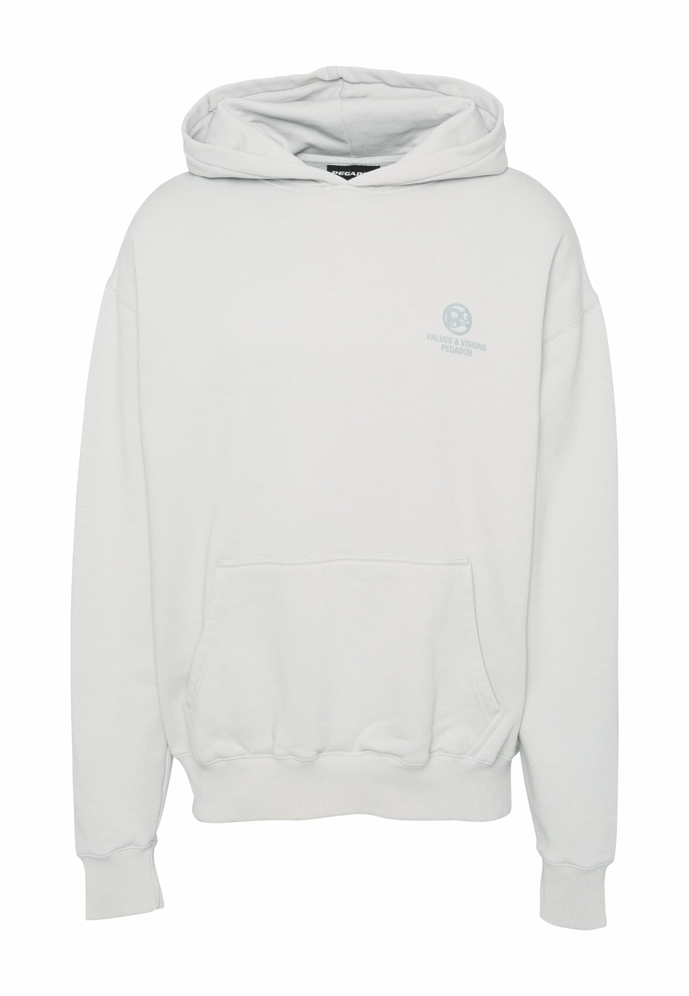 Pegador - Sudadera en gris: frente