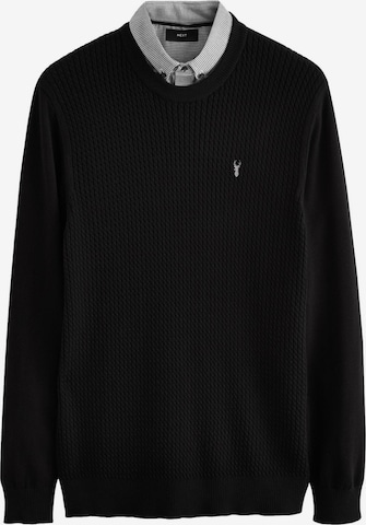 Next - Pullover em preto: frente