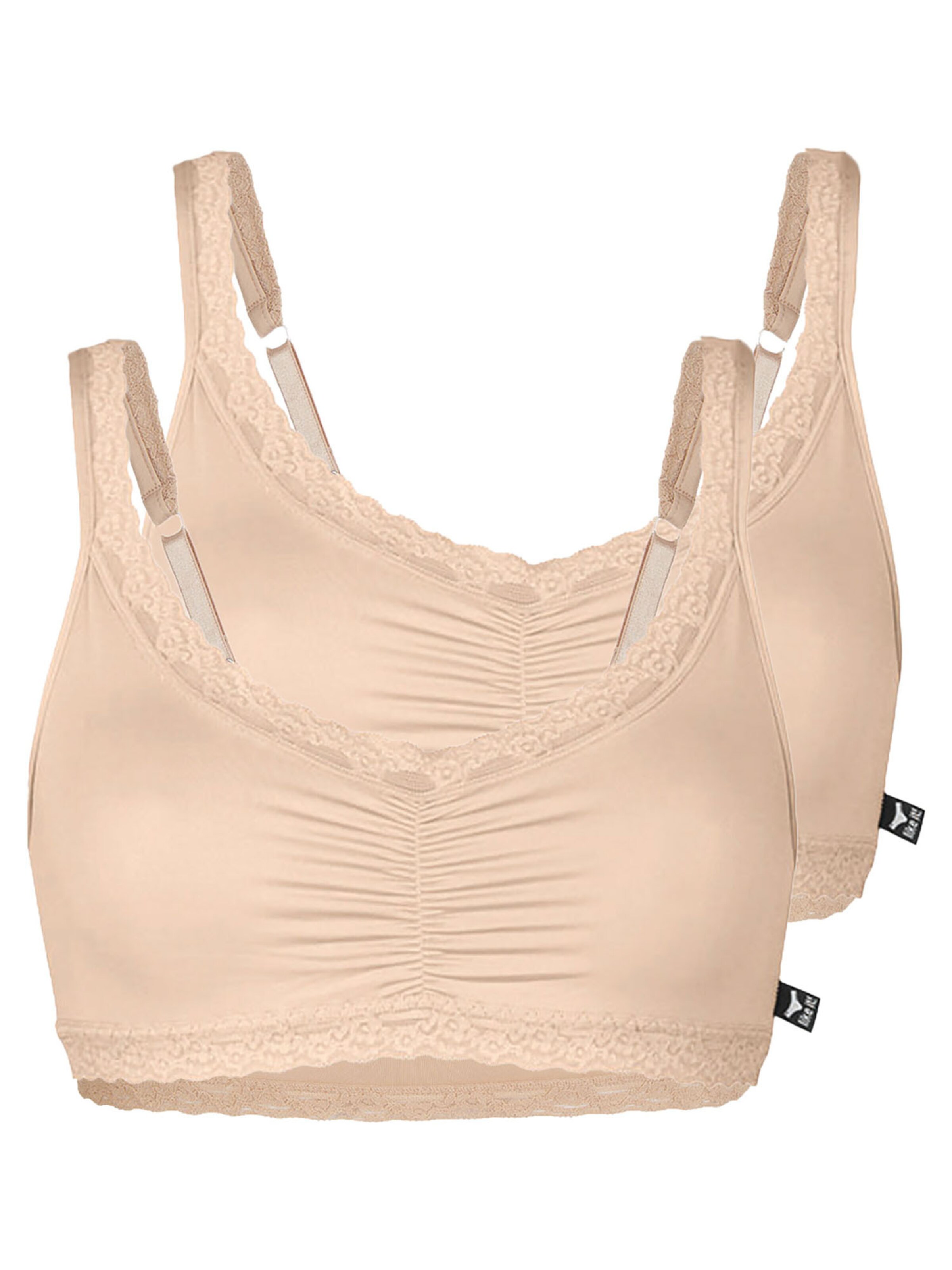 like it! Mieder 'Olivia'‌‌ in Beige: Vorderseite