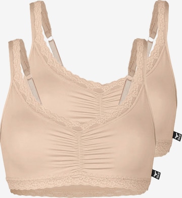 like it! Mieder 'Olivia' in Beige: Vorderseite