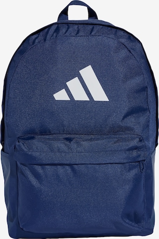 ADIDAS PERFORMANCE Sports backpack 'Classic' in Blue: front