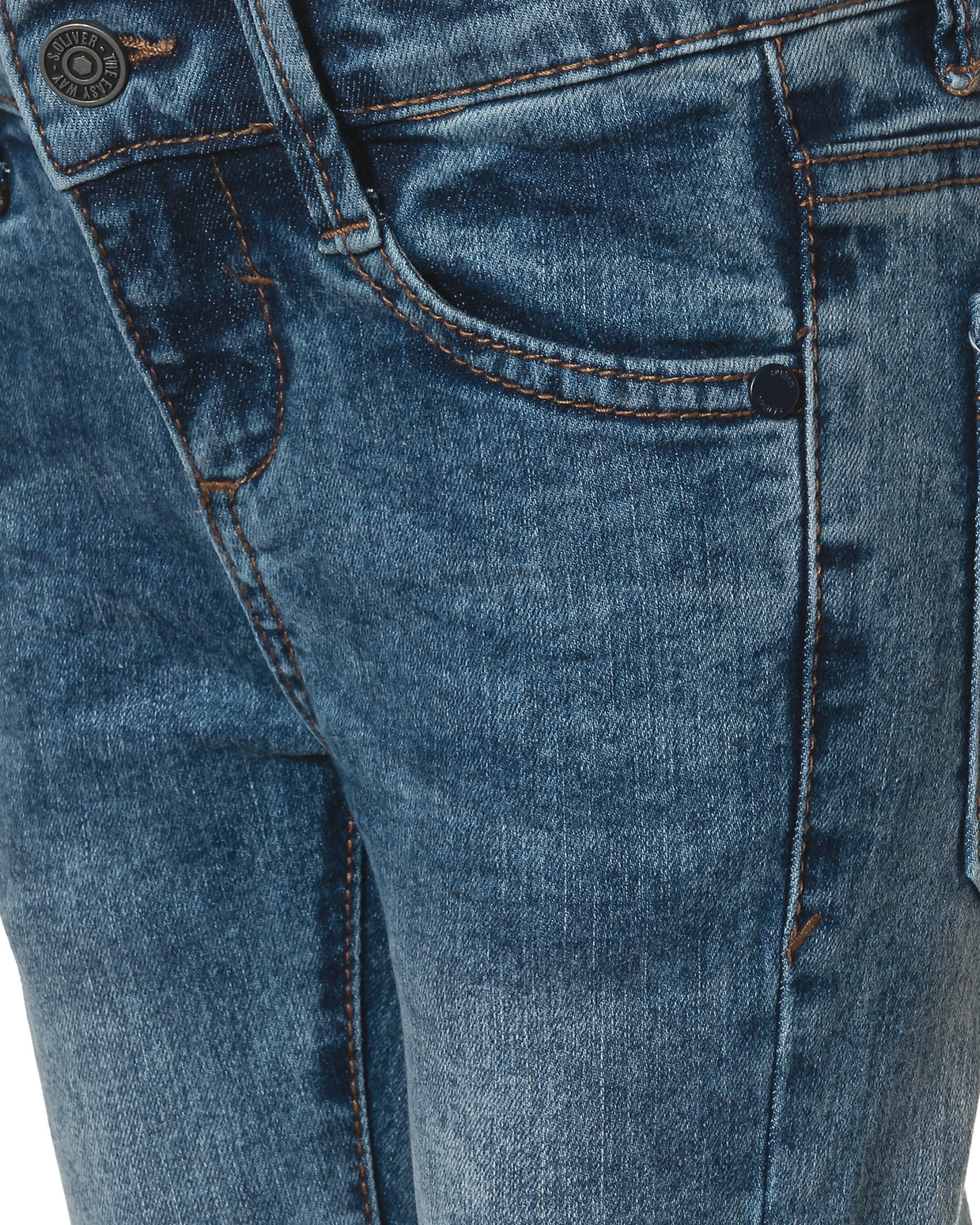 s.Oliver Slimfit Jeans 'Brad' in Blau