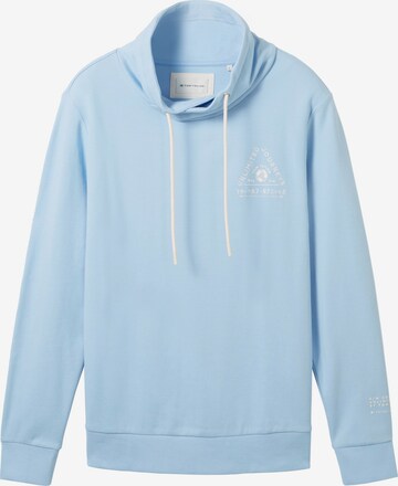 TOM TAILOR Sweatshirt in Blauw: voorkant