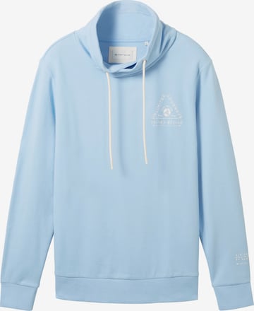 TOM TAILOR Sweatshirt in Blue: front