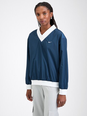 Felpa 'ESSTL' di Nike Sportswear in blu: frontale