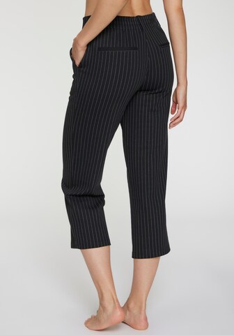 LASCANA Regular Pants in Black