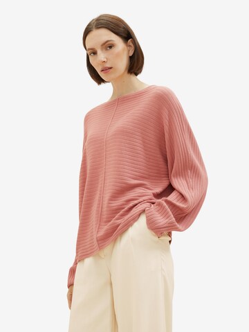 TOM TAILOR Pullover in Pink