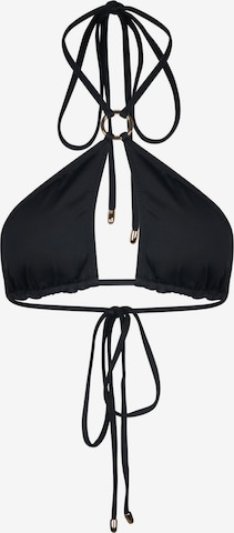 Triangle Hauts de bikini Kadoo en noir : devant