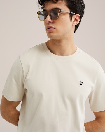 T-Shirt WE Fashion en beige