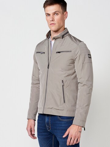 Veste mi-saison KOROSHI en gris