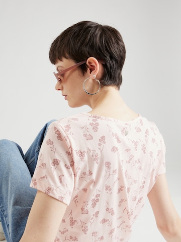 T-shirt 'MINTT FLOWER' Ragwear en rose