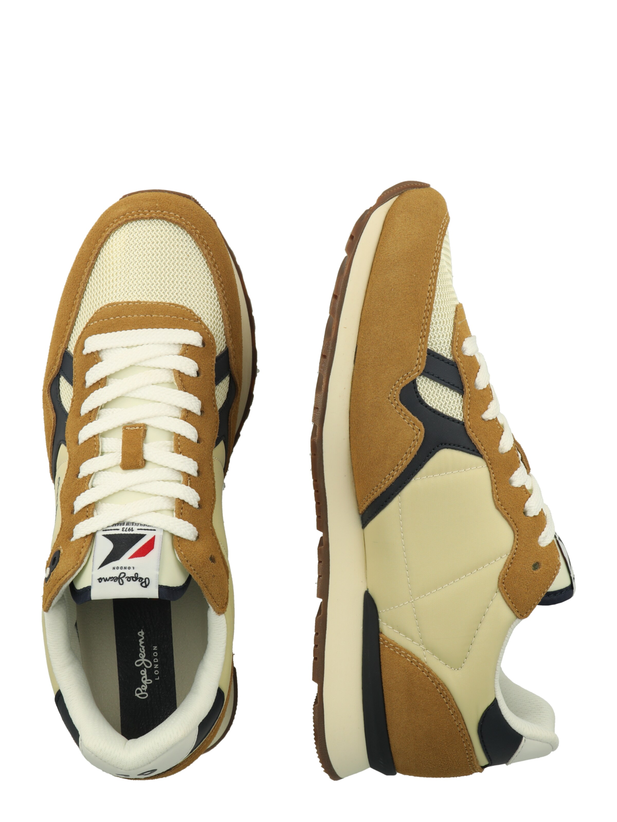 Pepe Jeans Sneaker 'Brit' in Braun