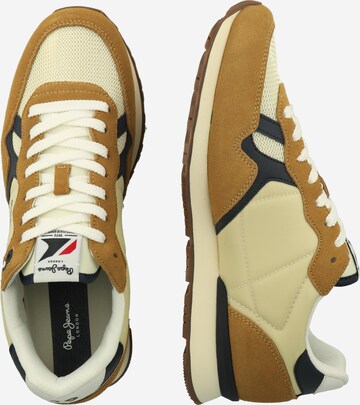 Pepe Jeans Sneakers 'Brit' in Brown