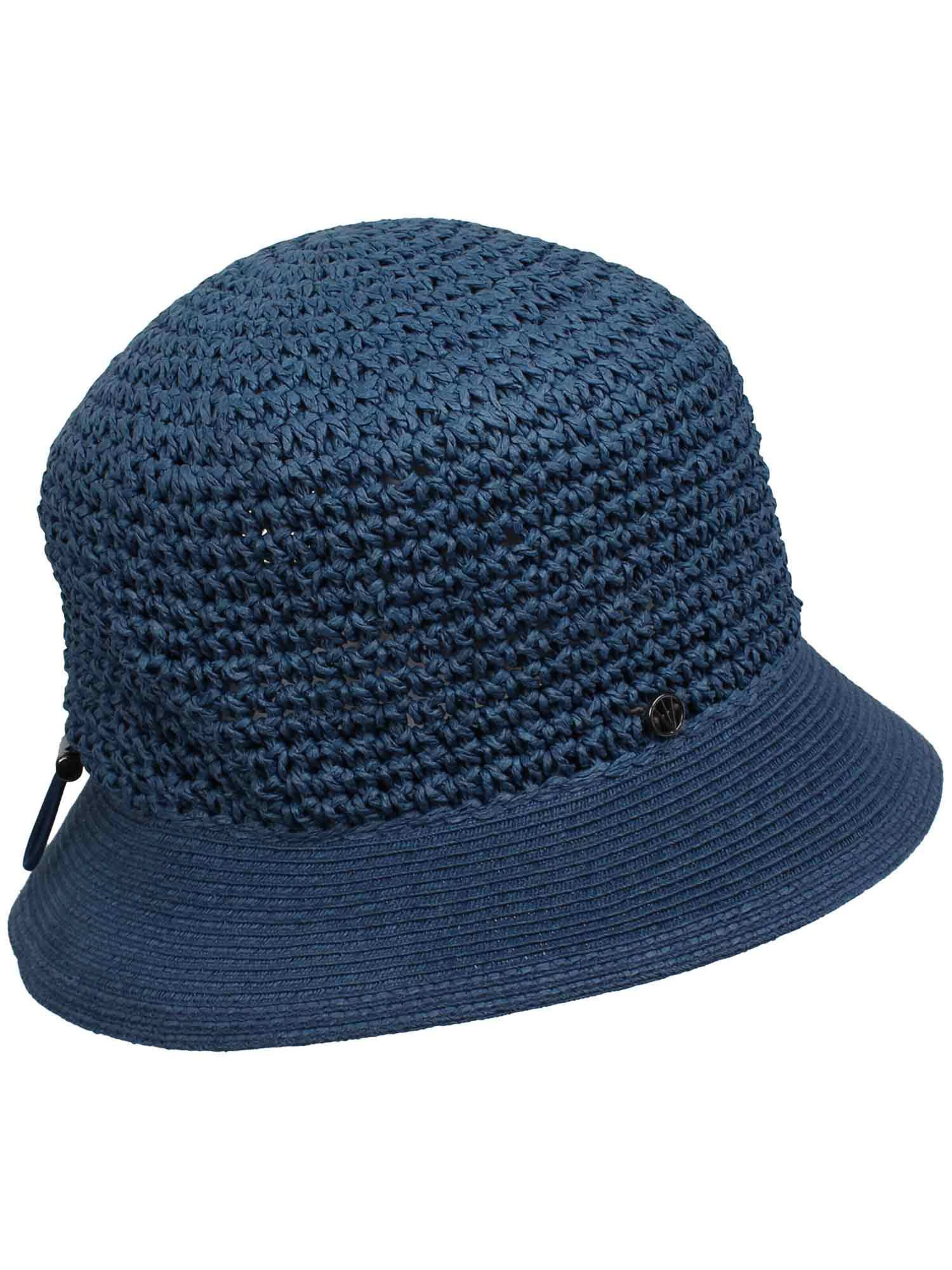 LOEVENICH Hut in Blau: Vorderseite