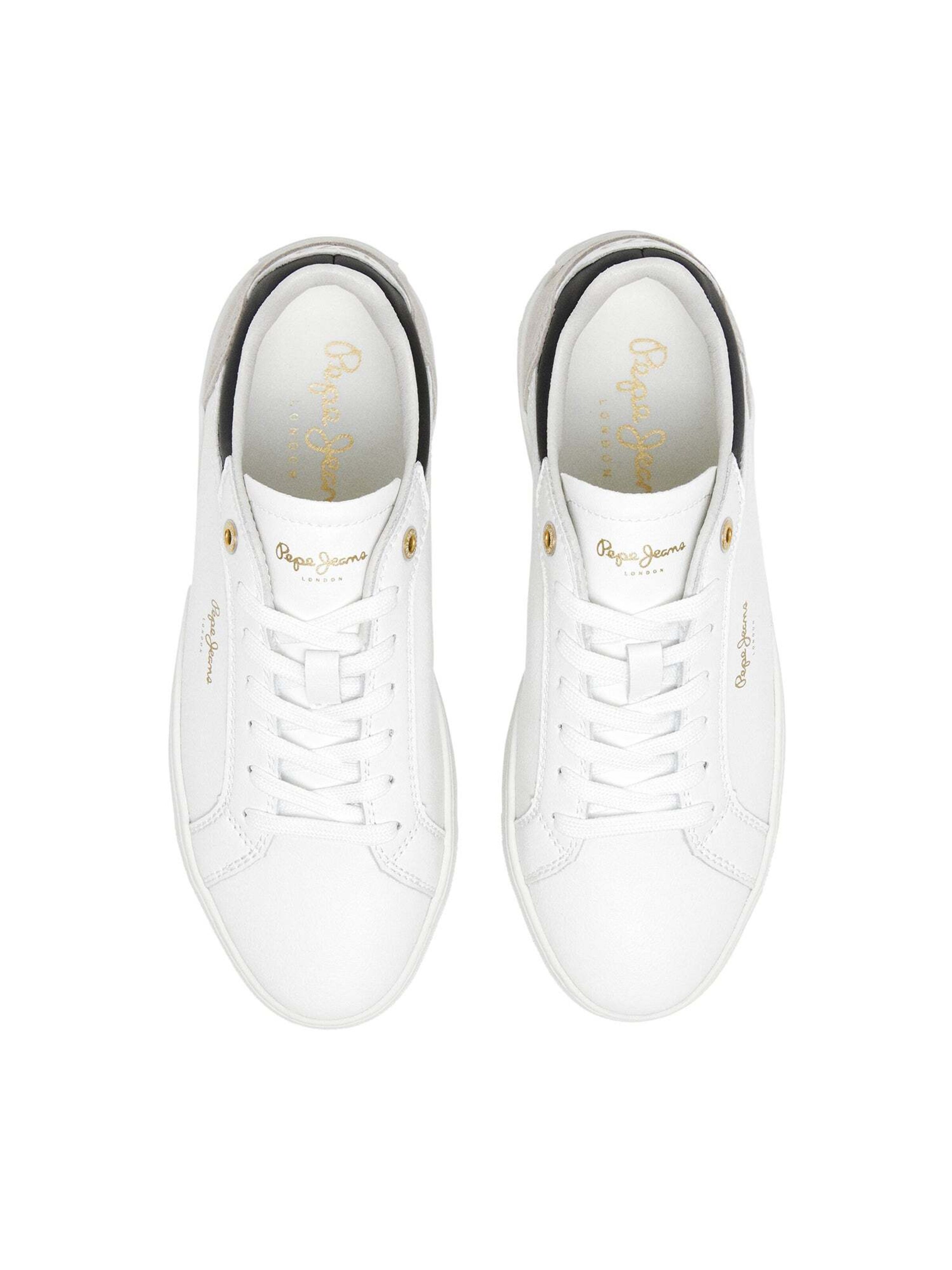 Sneaker bassa 'Camden' di Pepe Jeans in bianco