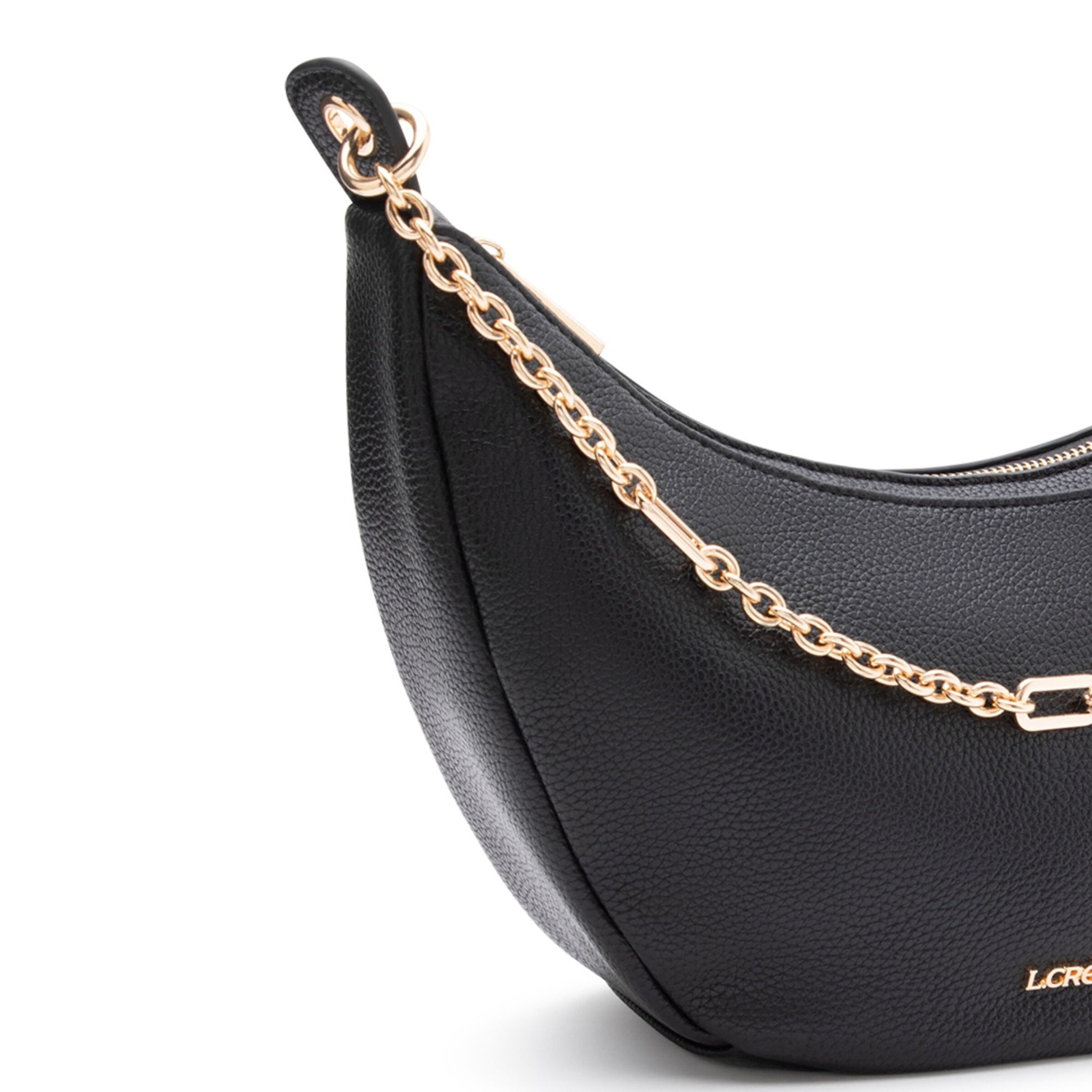 L.CREDI Shoulder Bag 'Petrona' in Black