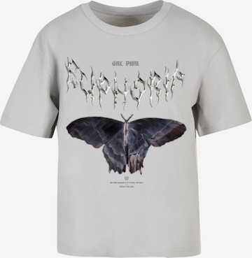 Mister Tee Shirt 'Euphoria' in Grey: front