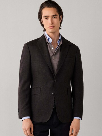 Hackett London Slim fit Blazer in Brown: front