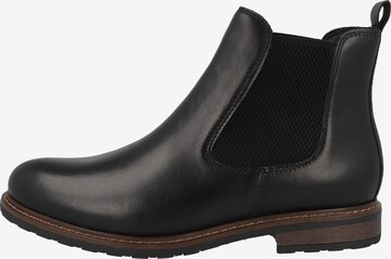 TAMARIS Chelsea boots in Black