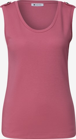 STREET ONE Top in Pink: front