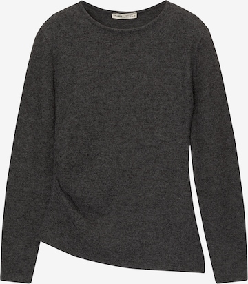 Pull&Bear Pulover | siva barva: sprednja stran