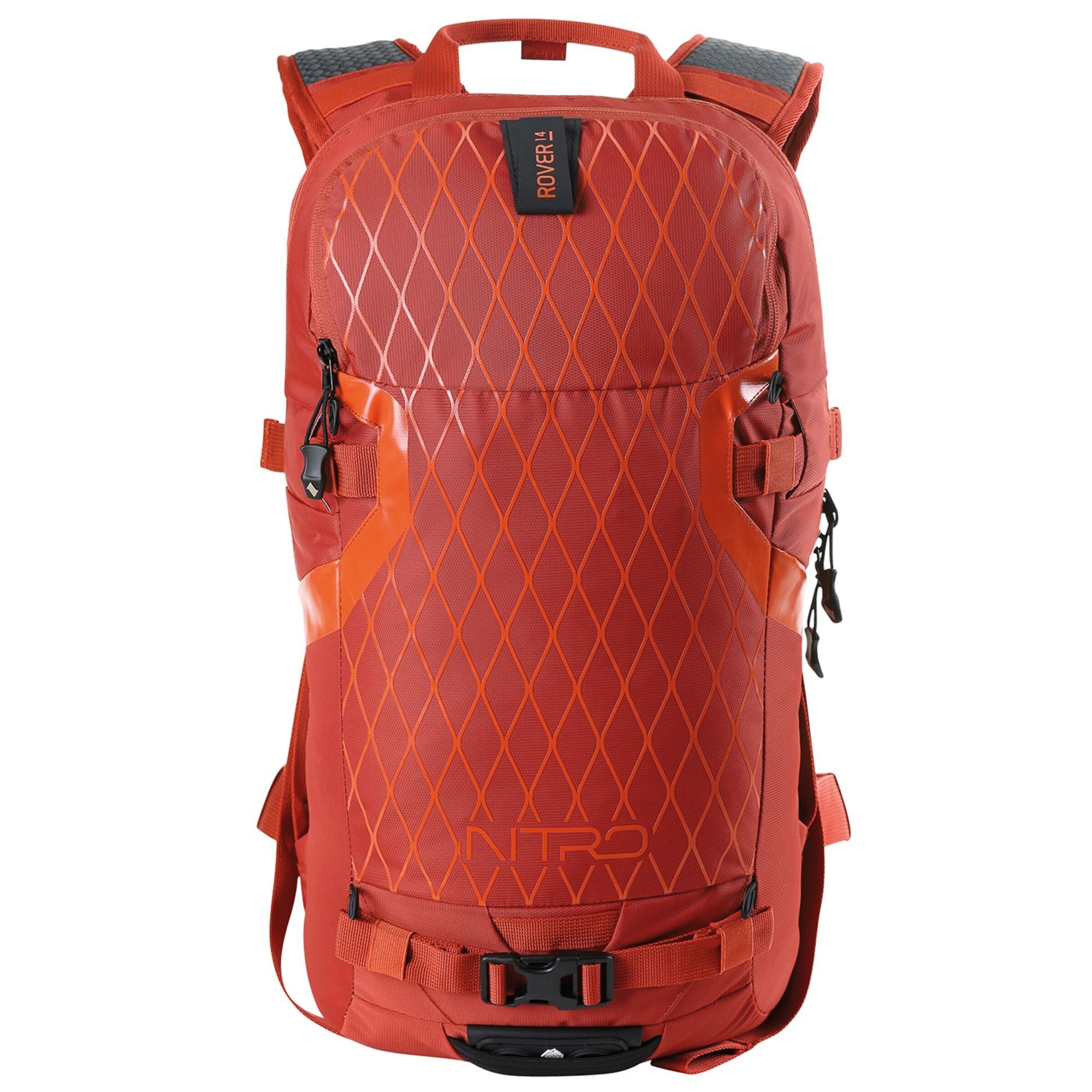 Zaino sportivo 'Rover 14L' di NitroBags in arancione: frontale