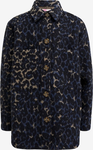 WE Fashion Přechodná bunda – modrá: přední strana