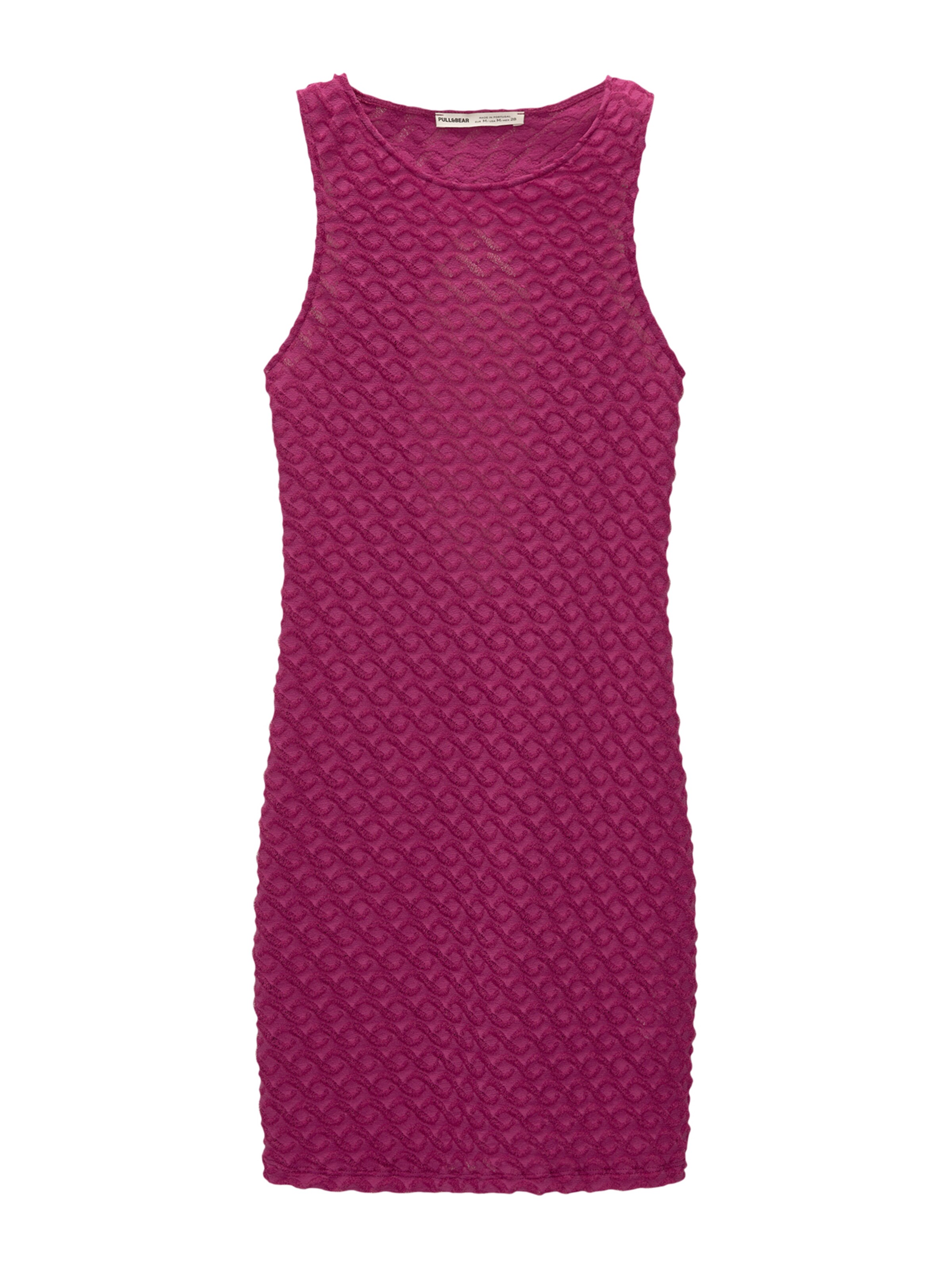 Pull&Bear Sukienka w kolorze różowy: przód