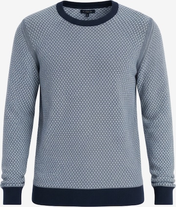 Pull-over 'OM-SWSW-0111' Ombre en bleu : devant