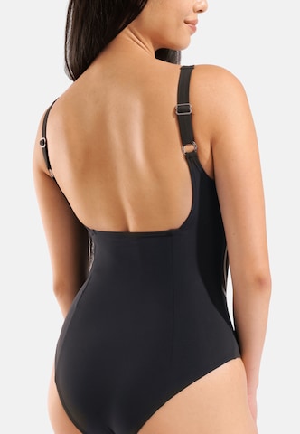 ARENA - Soutien Bustier Fato de banho modelador 'SHAPEWEAR LILI B-CUP' em preto