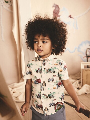 Next - Ajuste regular Camisa 'Cath Kidston' en blanco