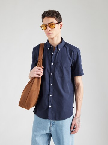 s.Oliver Regular fit Overhemd in Blauw: voorkant