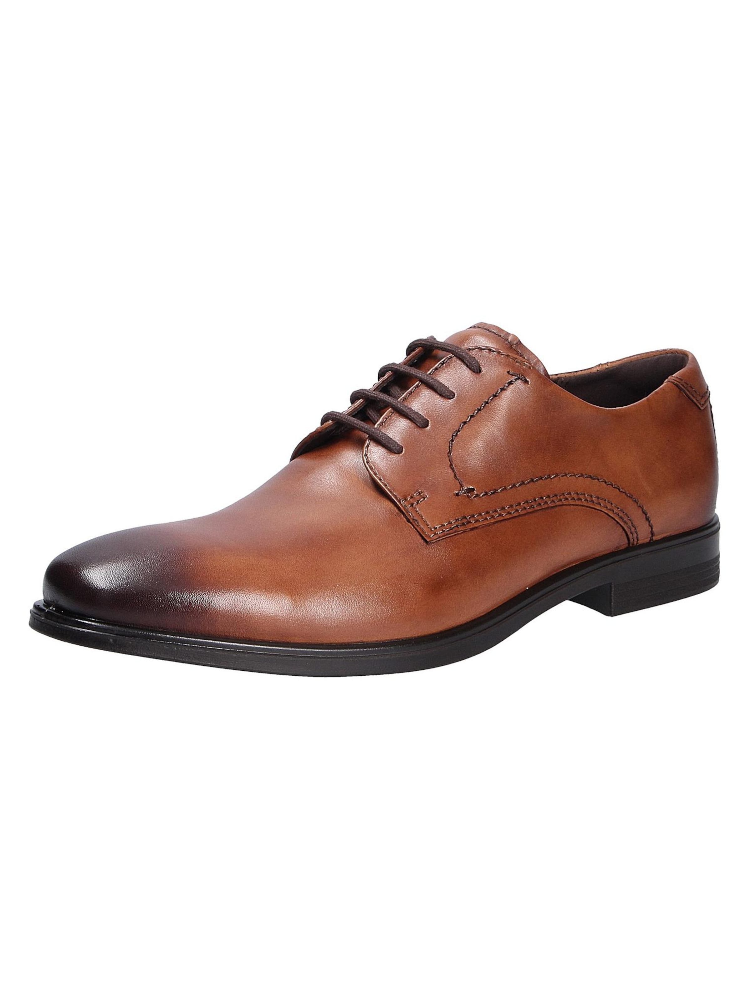 ECCO Lace-Up Shoes 'Melbourne' in Cognac, Item view