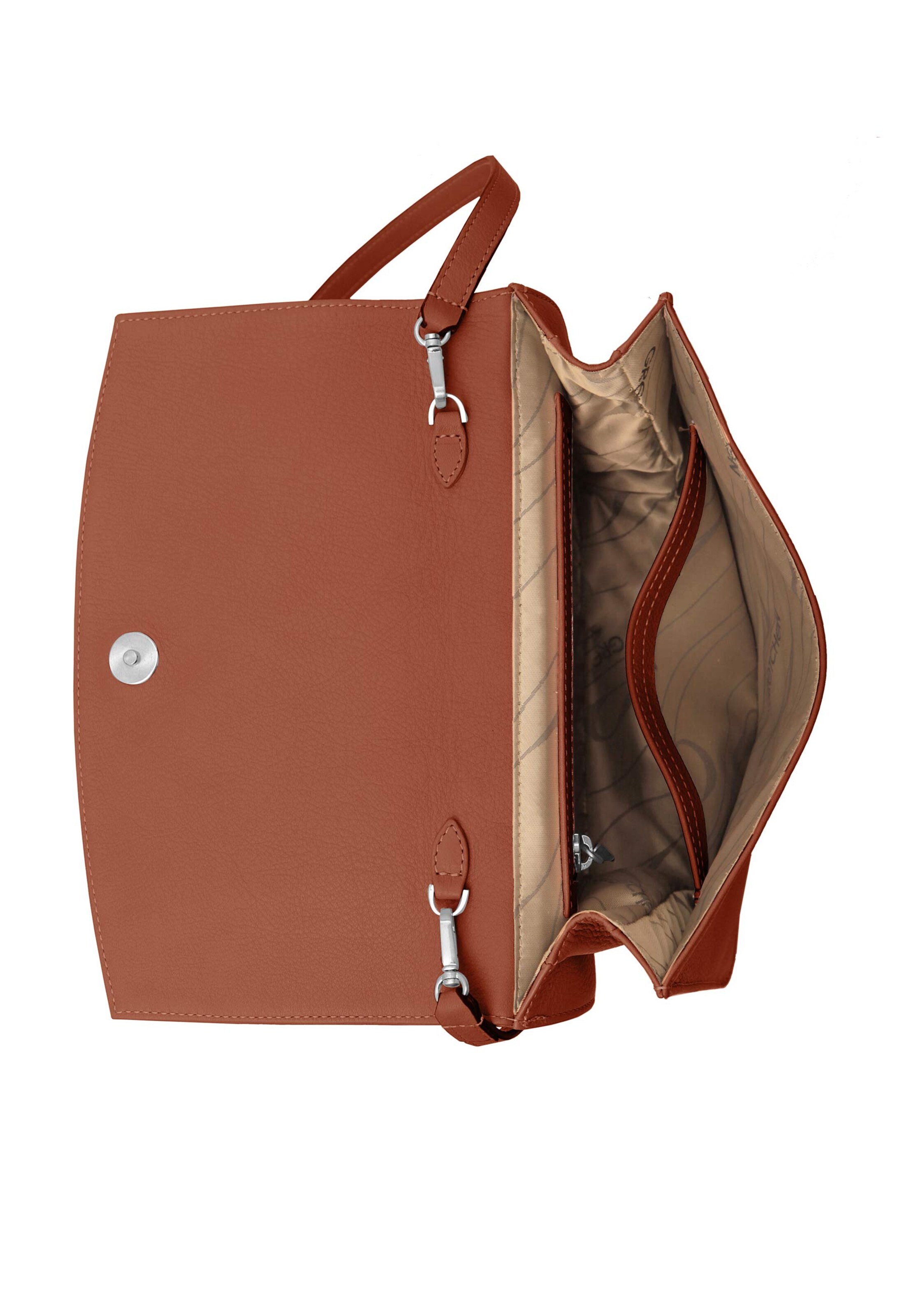 Gretchen Shoulder Bag 'Oyster' in Brown