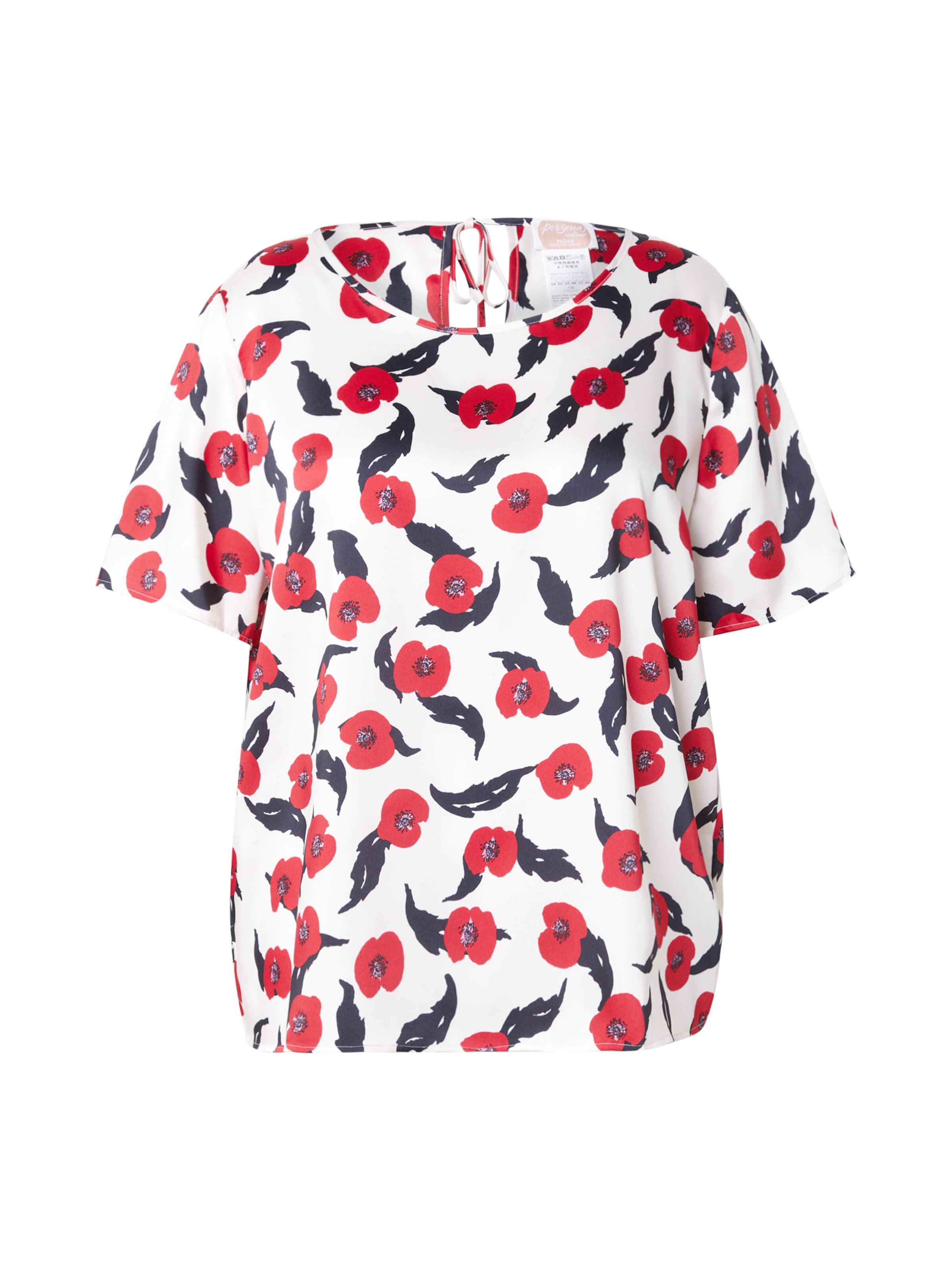 Persona by Marina Rinaldi Bluse 'AUSONIA' i hvid: forside