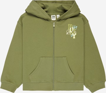 ROXY Sweatjacke in Grün: Vorderseite