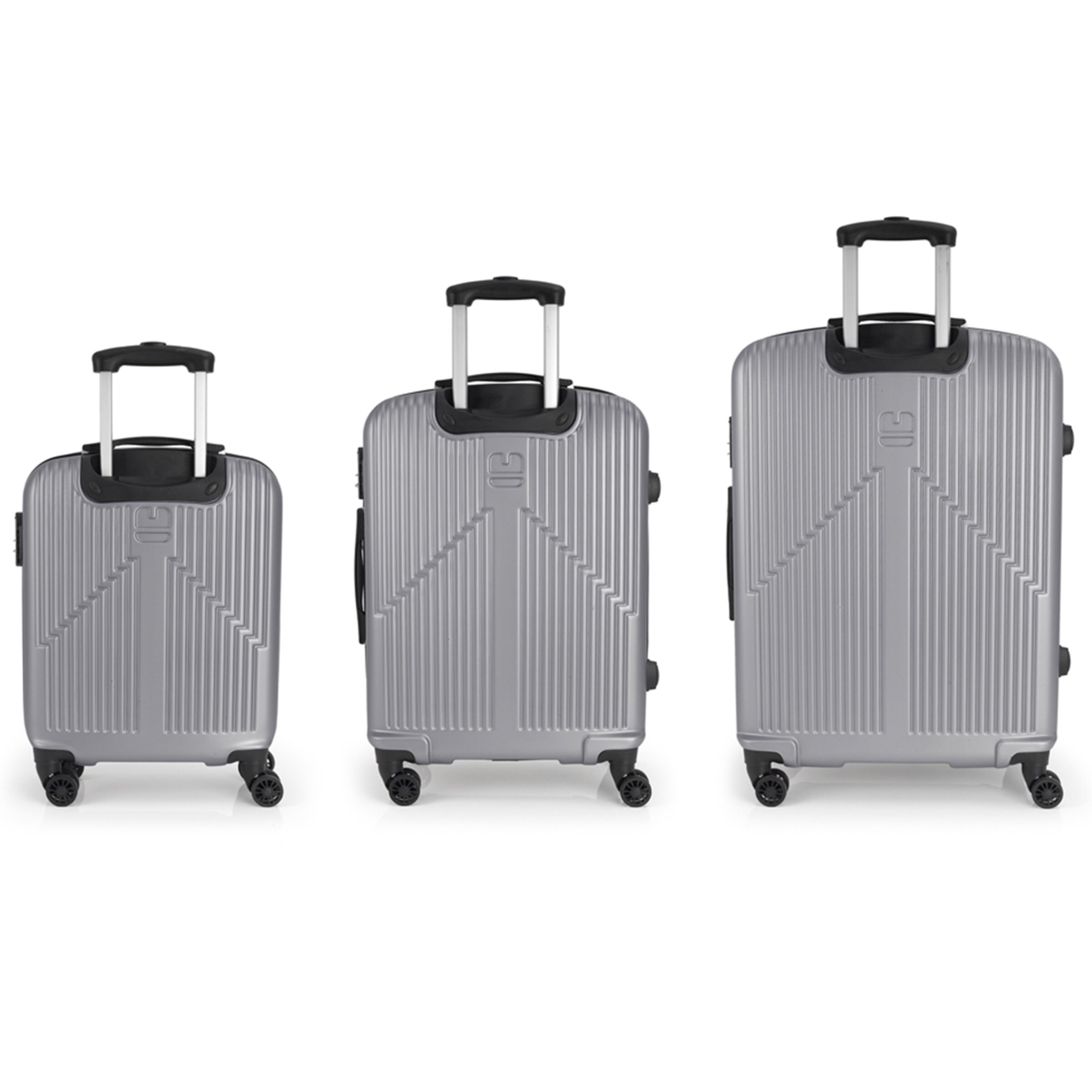 Ensemble de bagages 'Alabama' Gabol en argent