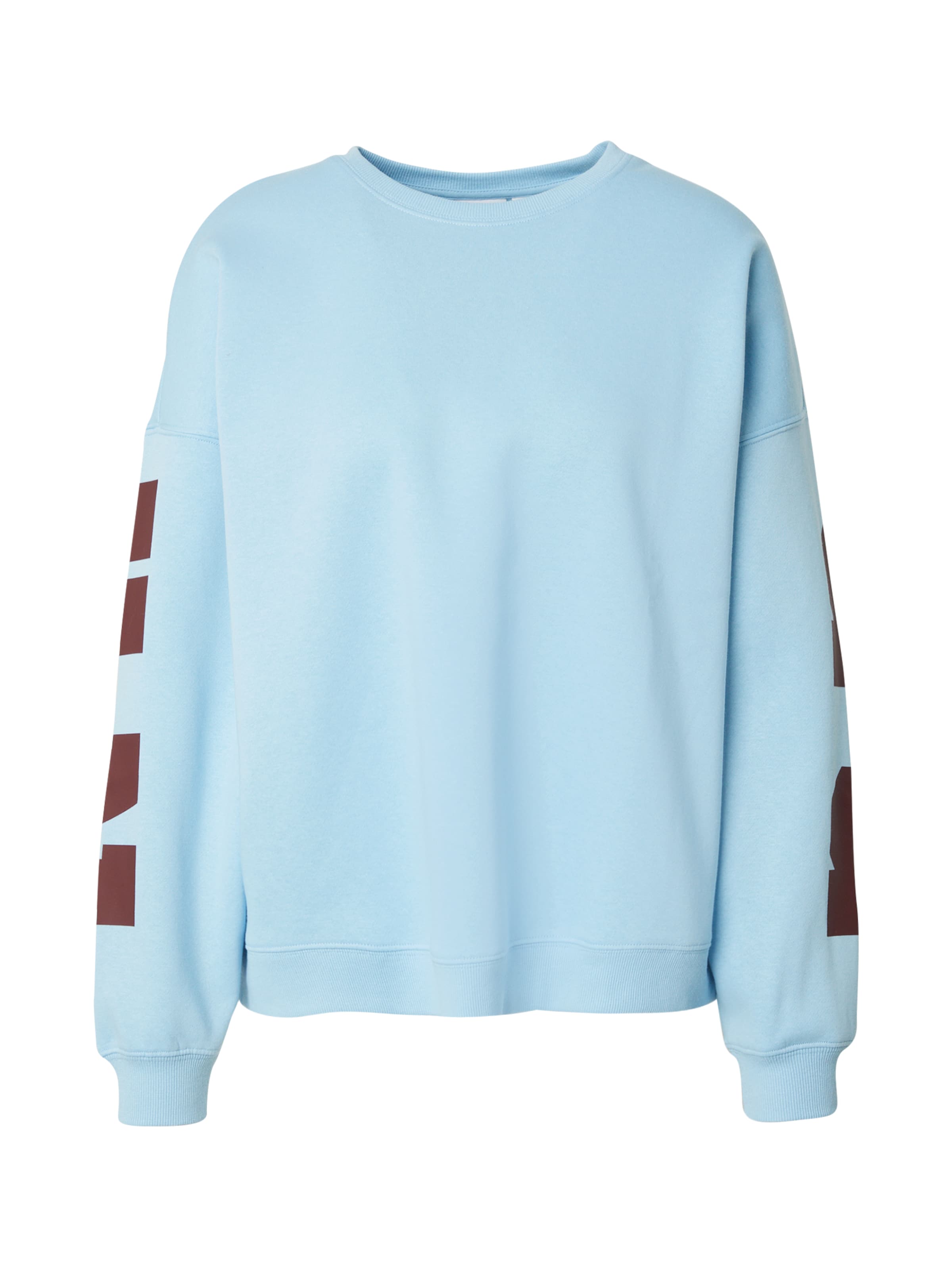 PIECES Sweatshirt 'PCFANY' in Blau: Vorderseite