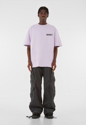 MJ Gonzales T- Shirt 'Fearless Flight' in Lila