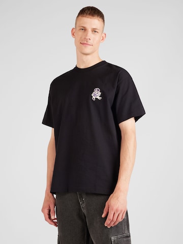 melns Carhartt WIP T-Krekls: no priekšpuses