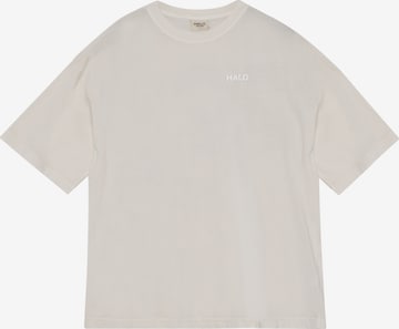 T-Shirt HALO en blanc : devant