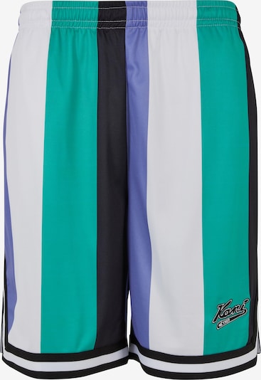 Karl Kani Housut värissä savunsininen / jade / musta / valkoinen, Tuotenäkymä