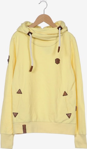 naketano Sweatshirt & Zip-Up Hoodie in M in Yellow: front