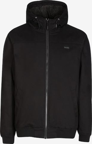 Iriedaily Weatherproof jacket 'Steady' in Black: front