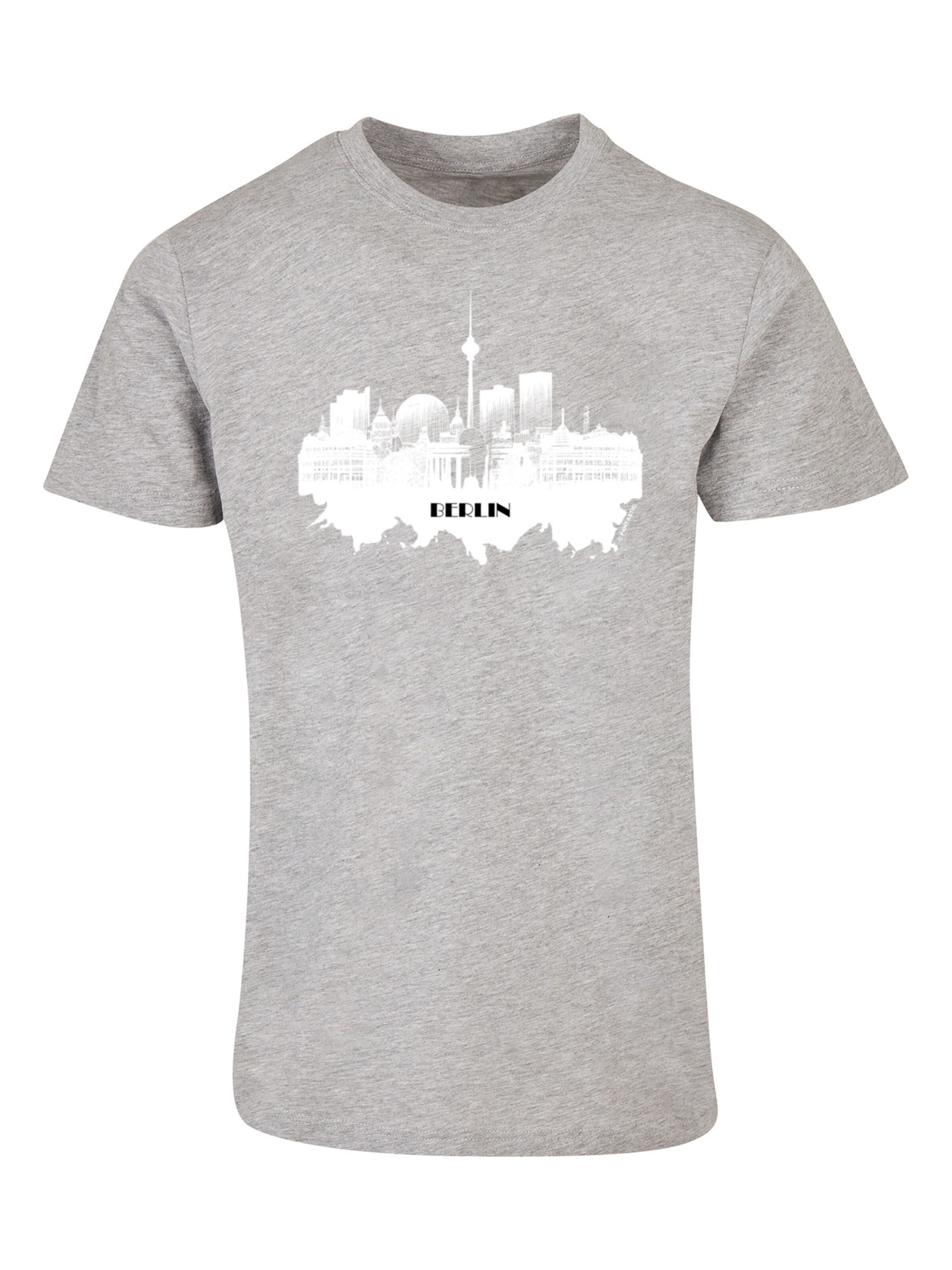 F4NT4STIC T-Shirt in Grau: Vorderseite