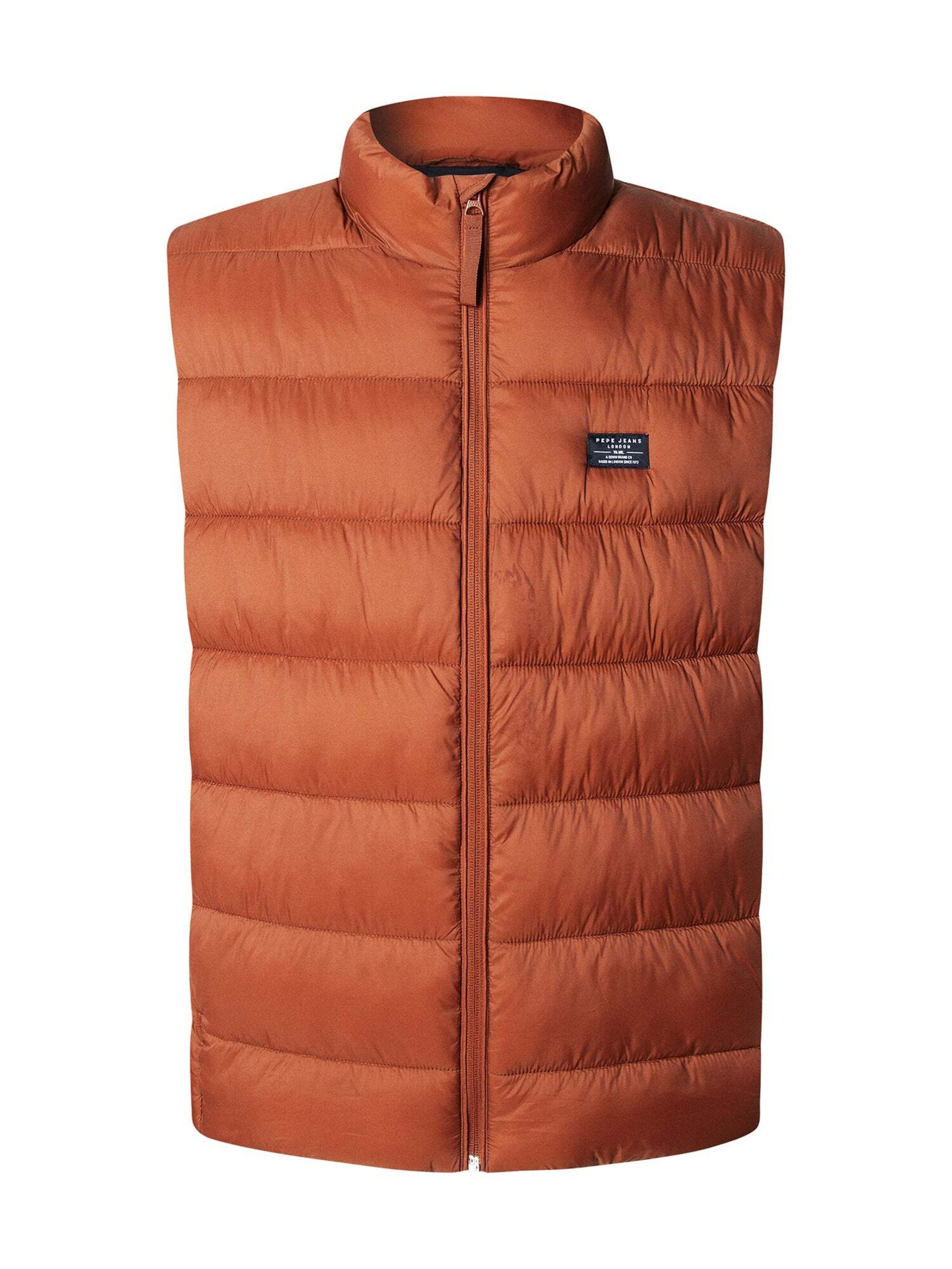 Pepe Jeans Vest in Orange: front