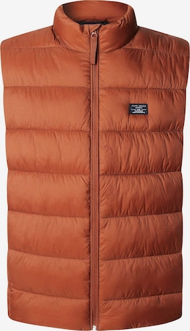 Pepe Jeans Vest in Orange: front