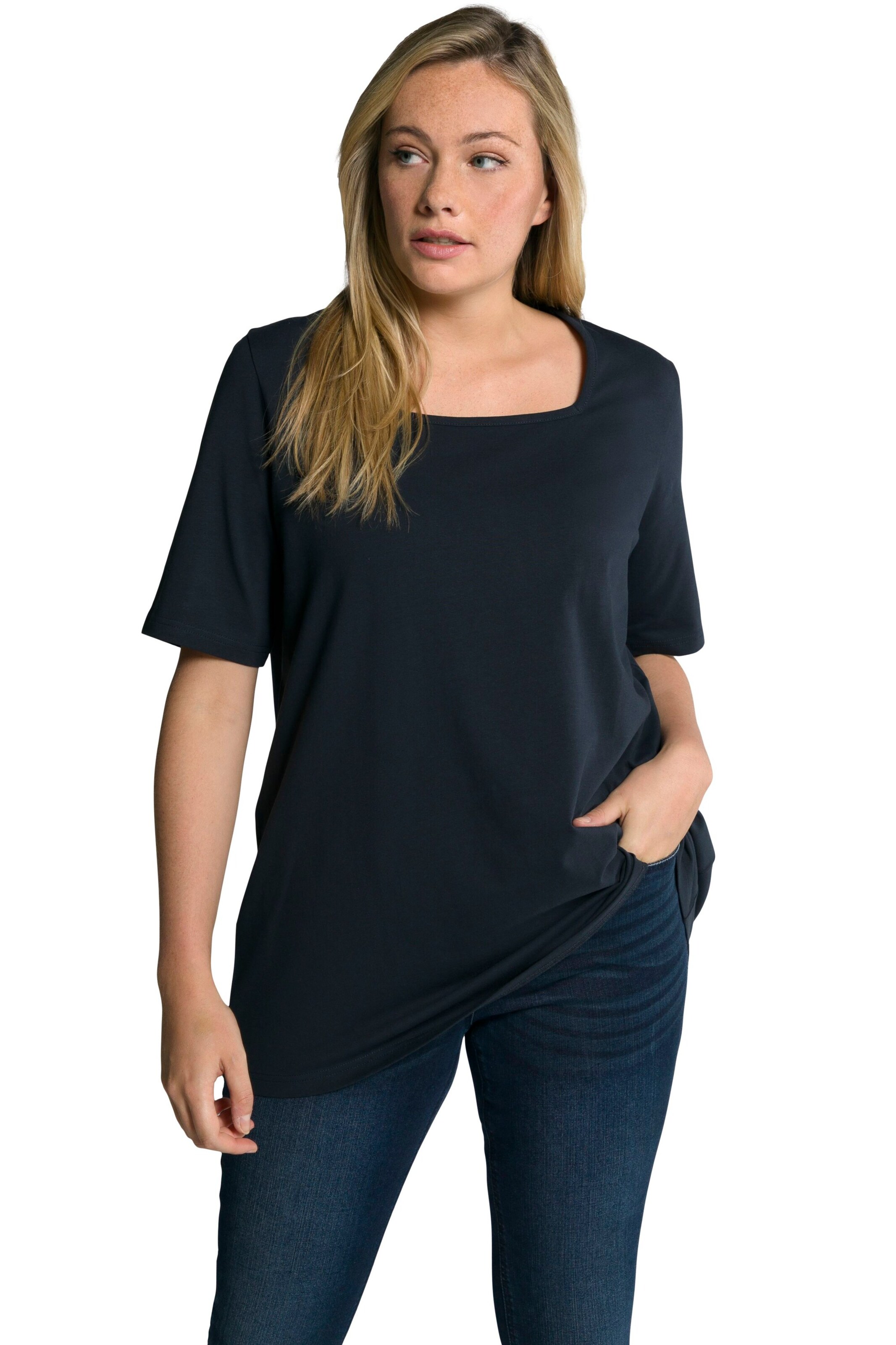 Ulla Popken Shirt ''807286' in Blue: front